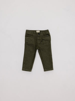 PANTALÓN SARGA SOFT 5 BOLSILLOS VERDE