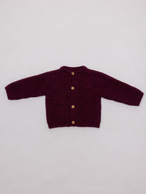 CHAQUETA RIB GRANATE