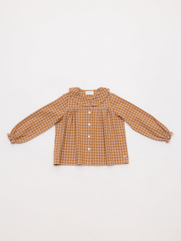 BLUSA VICHY ROSA PALO