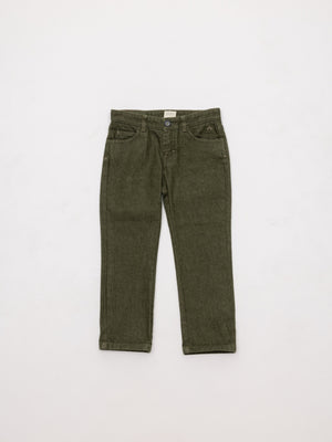 PANTALÓN CINCO BOLSILLOS SARGA SOFT VERDE