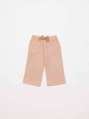 PANTALÓN DOBLE BAMBULA ROSA PALO