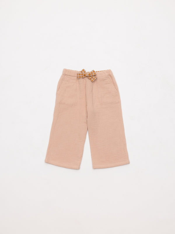 PANTALÓN DOBLE BAMBULA ROSA PALO