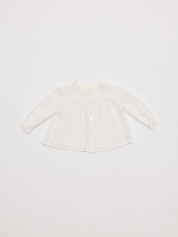 BLUSA ESTRUCTURA BLANCO ROTO