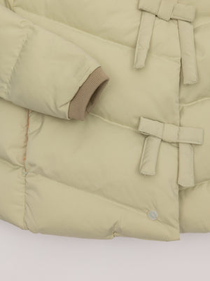 PLUMÍFERO CRUZADO VERDE CLARO