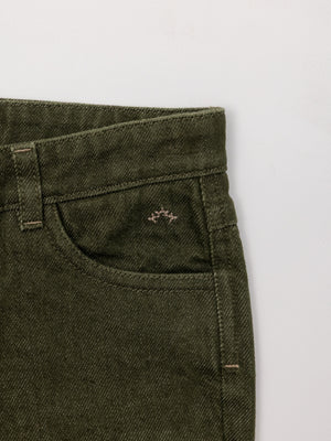 PANTALÓN CINCO BOLSILLOS SARGA SOFT VERDE