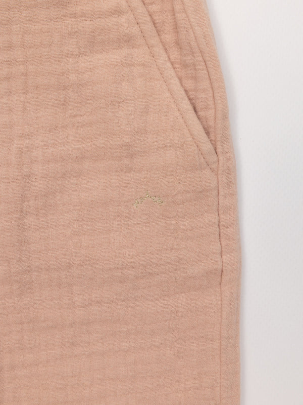 PANTALÓN DOBLE BAMBULA ROSA PALO