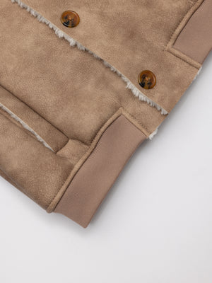 CAZADORA DOBLE FAZ CARAMELO