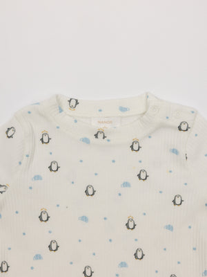 PIJAMA DOS PIEZAS PINGÜINO NATA