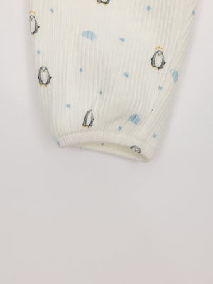 PIJAMA DOS PIEZAS PINGÜINO NATA