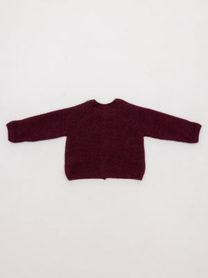 CHAQUETA RIB GRANATE