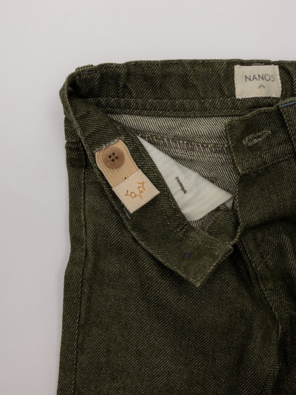 PANTALÓN SARGA SOFT 5 BOLSILLOS VERDE