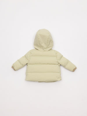 PLUMÍFERO CRUZADO VERDE CLARO