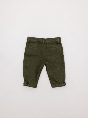 Pantalón gomas sarga soft lazo Liberty verde