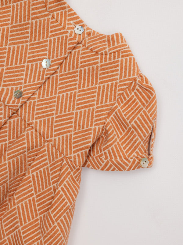 VESTIDO CORTO ESTRUCTURA CALDERO