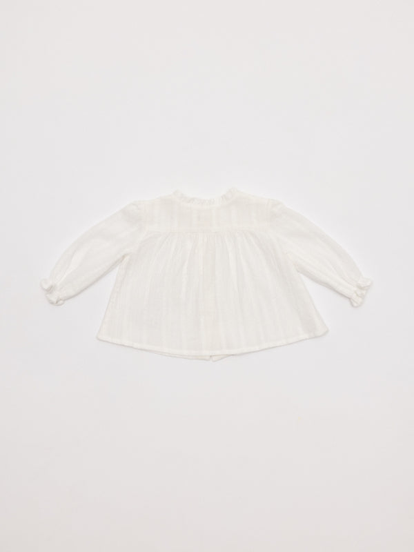 BLUSA ESTRUCTURA BLANCO ROTO