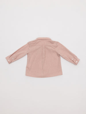 CAMISA OXFORD LIGERO GRANATE CLARO