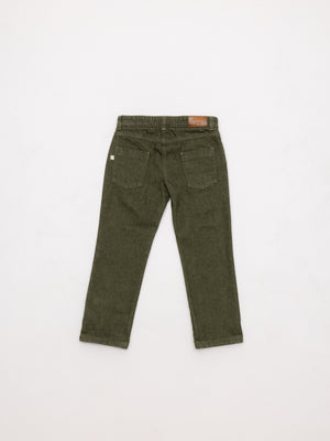 PANTALÓN CINCO BOLSILLOS SARGA SOFT VERDE