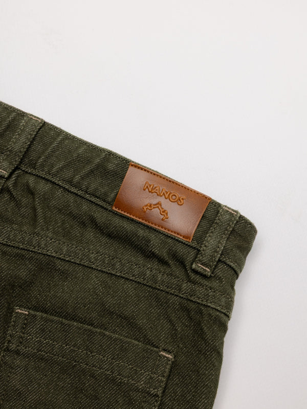 PANTALÓN CINCO BOLSILLOS SARGA SOFT VERDE