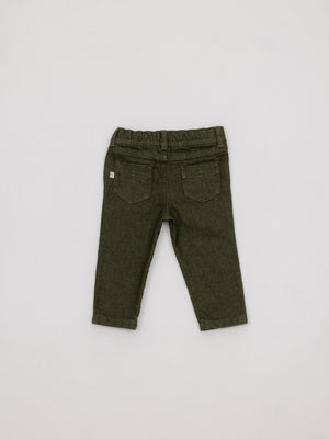 PANTALÓN SARGA SOFT 5 BOLSILLOS VERDE