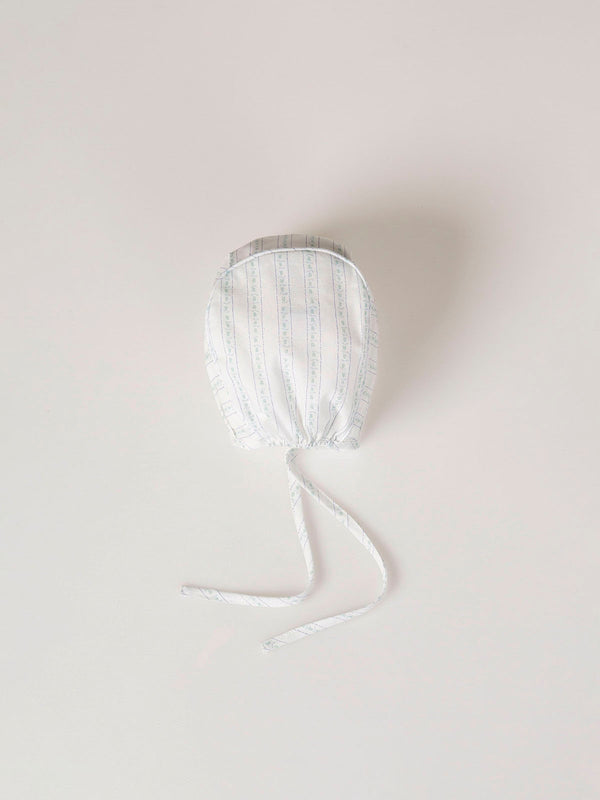 CREAM FLOWER PRINTED HOOD