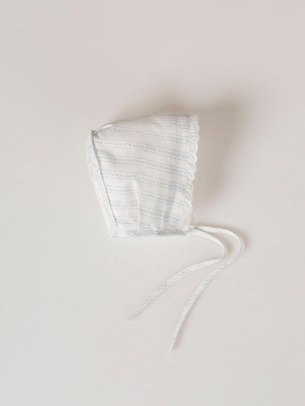 CREAM FLOWER PRINTED HOOD