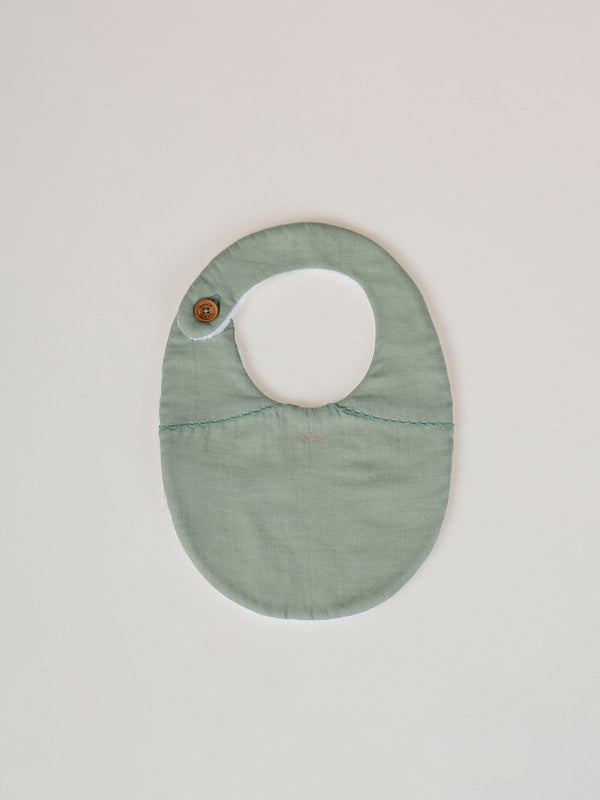 PACK OF LIGHT GREEN TOWEL BIBS