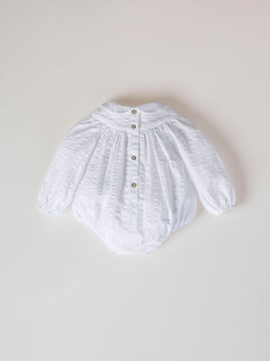 MAMELUCO ESTRUCTURA CUELLO PLUMETI MARFIL