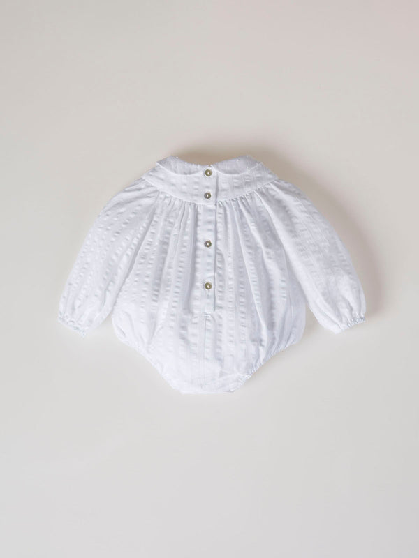 MAMELUCO ESTRUCTURA CUELLO PLUMETI MARFIL