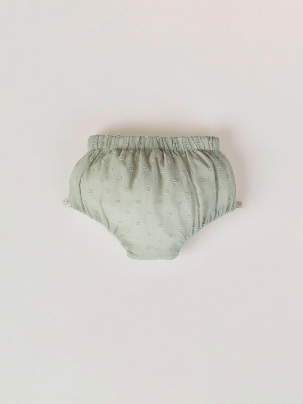 MINI WITH BAMBOO PRINT PANTIES FANTASY LIGHT GREEN