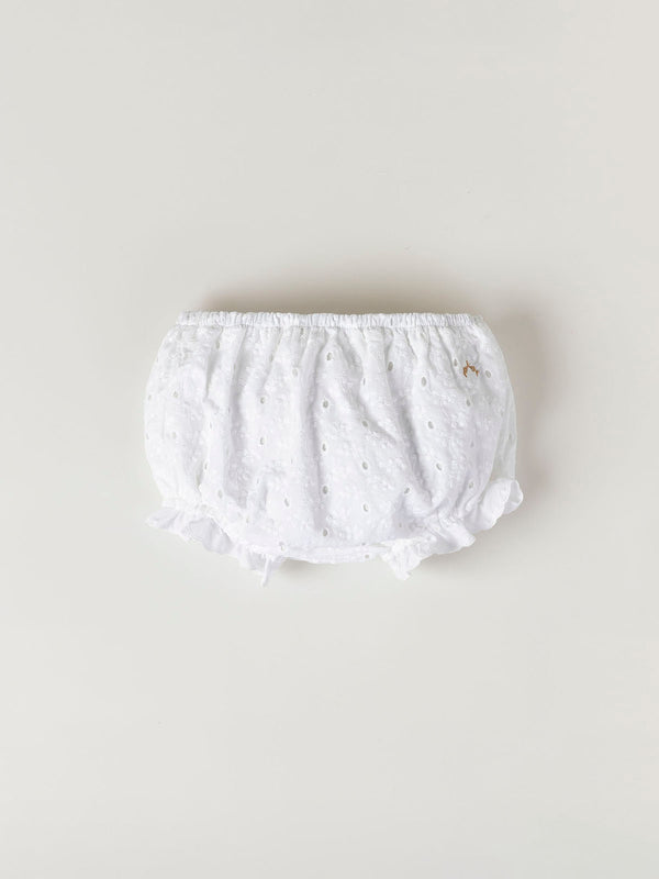 MINI CON BRAGUITA PLUMETI VOLUMEN MARFIL