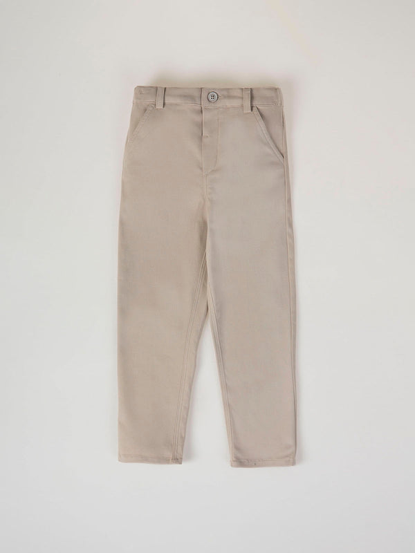 SAND CANVAS CHINO PANTS