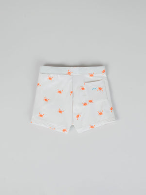 OFF-WHITE CRAB PRINT SWIMSUIT