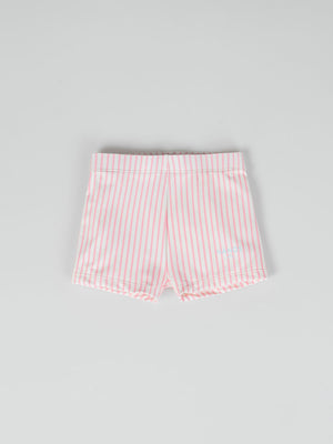 PINK NAUTICAL STRIP PRINT SWIMSUIT
