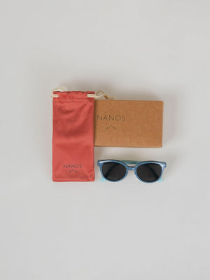 BLUE COMBINED PASTE SUNGLASSES