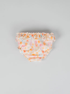 Braguita baño estampado floral multicolor