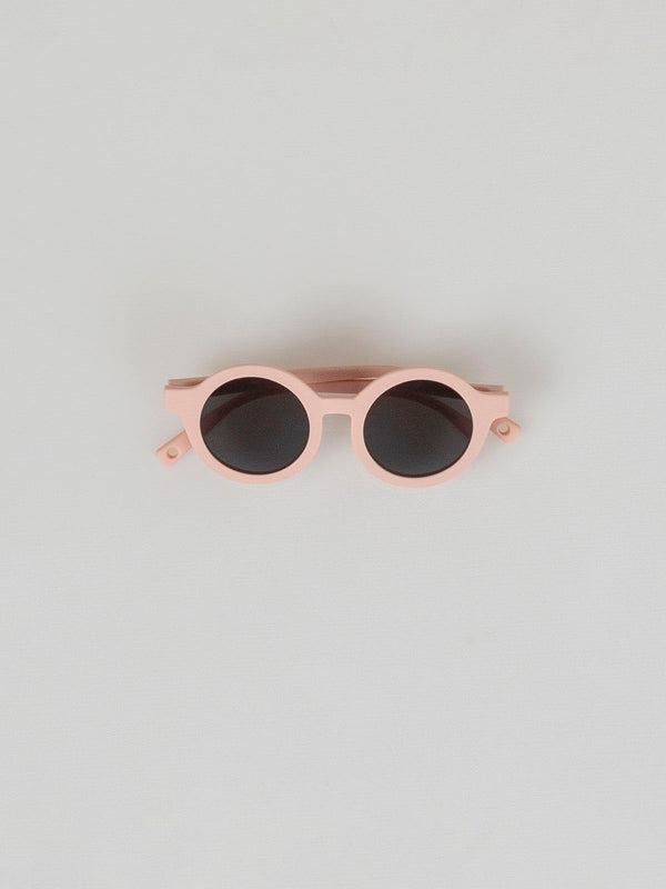 PALE PINK PLASTIC SUNGLASSES