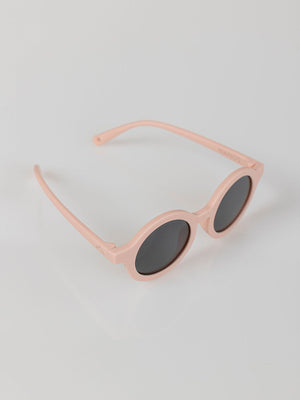 PALE PINK PLASTIC SUNGLASSES