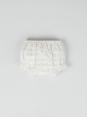 VESTIDO GASA POWERTY BORDADA BEIGE