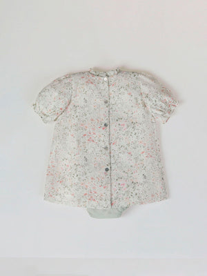 MINI WITH BAMBOO PRINT PANTIES FANTASY LIGHT GREEN