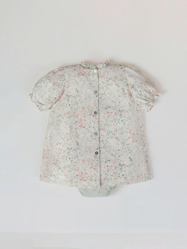 MINI WITH BAMBOO PRINT PANTIES FANTASY LIGHT GREEN