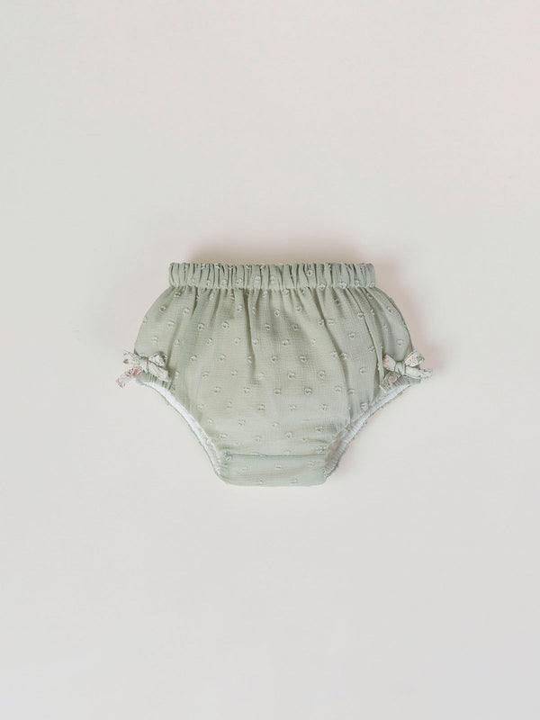 MINI WITH BAMBOO PRINT PANTIES FANTASY LIGHT GREEN