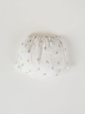 MINI WITH PLUMETI PANTIES PURE WHITE EMBROIDERY