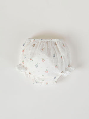 MINI WITH PLUMETI PANTIES PURE WHITE EMBROIDERY