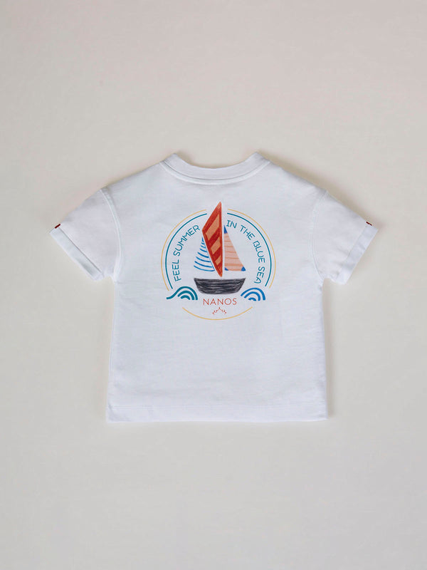 OFF WHITE BOAT T-SHIRT