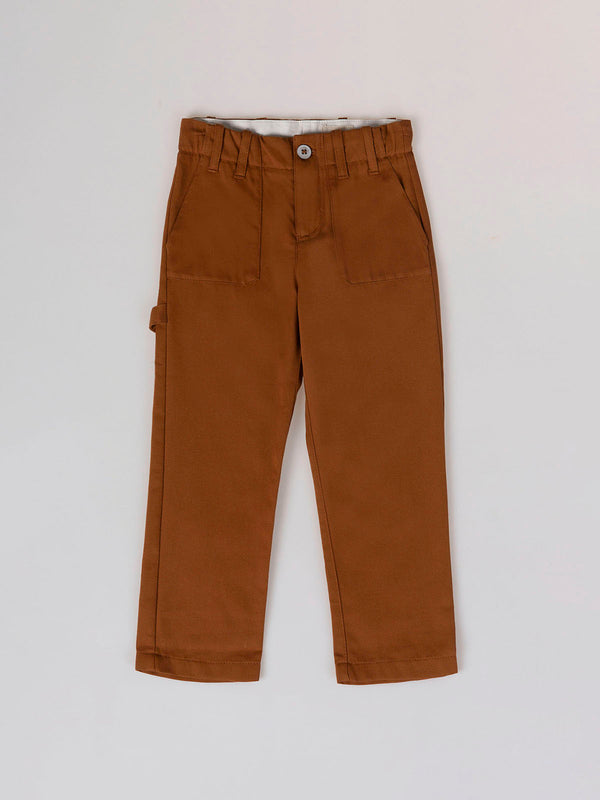 PANTALÓN SARGA JARDINERO CAMEL