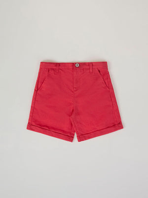 BERMUDA LINO ROJO DELAVÉ