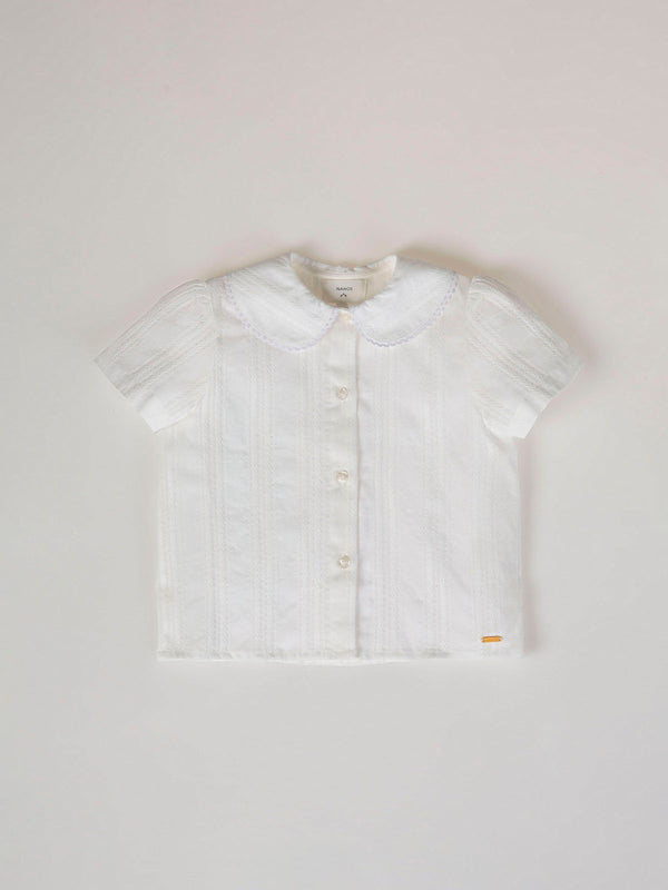 OFF-WHITE FANTASY SHORT SLEEVE BLOUSE