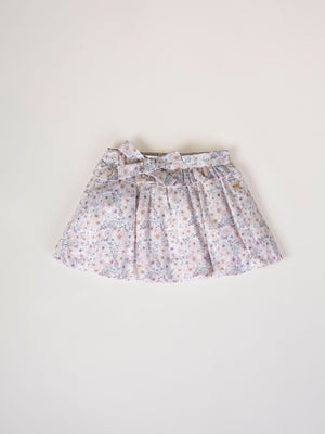 PINK FLOWER BALLOON SKIRT