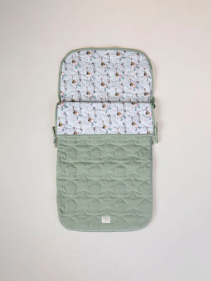 LIGHT GREEN PRINTED BABY SLEEPING BAG