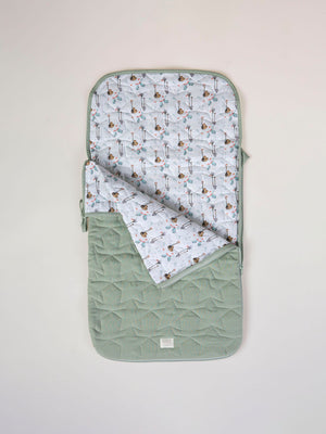 LIGHT GREEN PRINTED BABY SLEEPING BAG